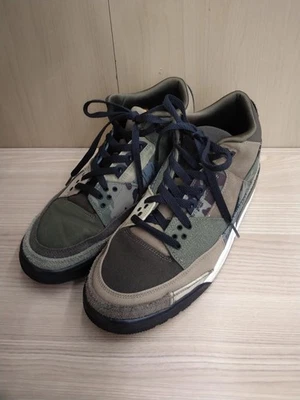 Nike Air Jordan 3 Retro Patchwork Dark Hazel DO1830-200 US10 sans boîte bon + -2 - Photo 1/4