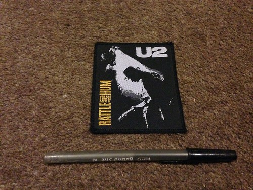 U2 RATTLE AND HUM NICE ORIGINAL 1988 RARE VINTAGE PATCH UNUSED FREE POSTAGE