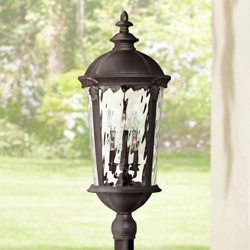 Hinkley Windsor 34 3/4" High Black Outdoor Post Light - Picture 1 of 7
