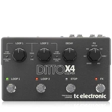 Tc Electronic Dual Track Looper DITTO X4 LOOPER Gray