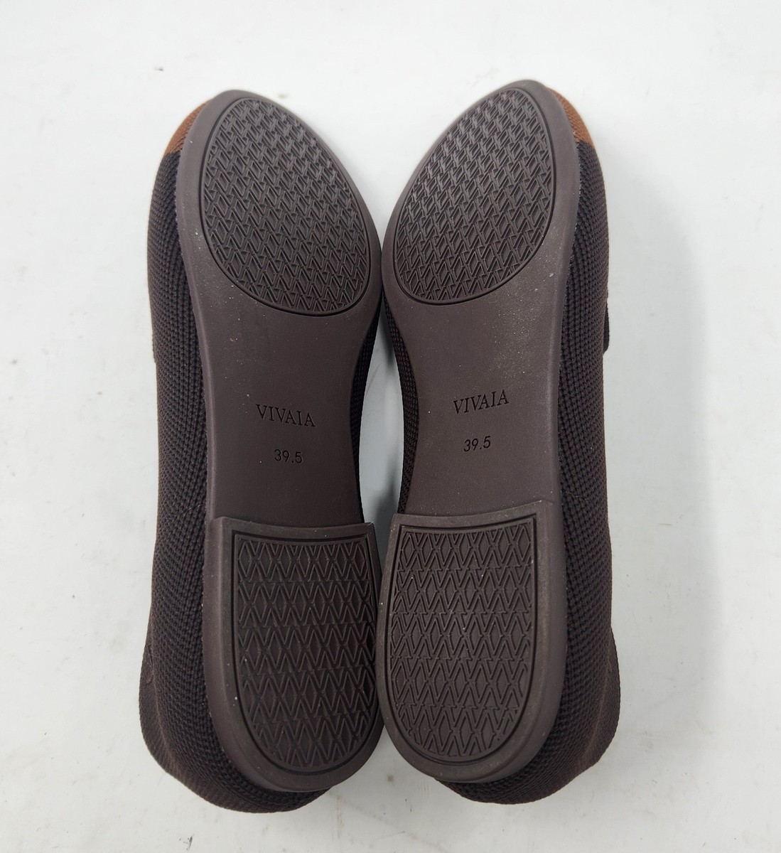 Rare VIVAIA Round-Toe Embroidered Bunny Loafers (Audrey) Chocolate Brown 8.5 View 6