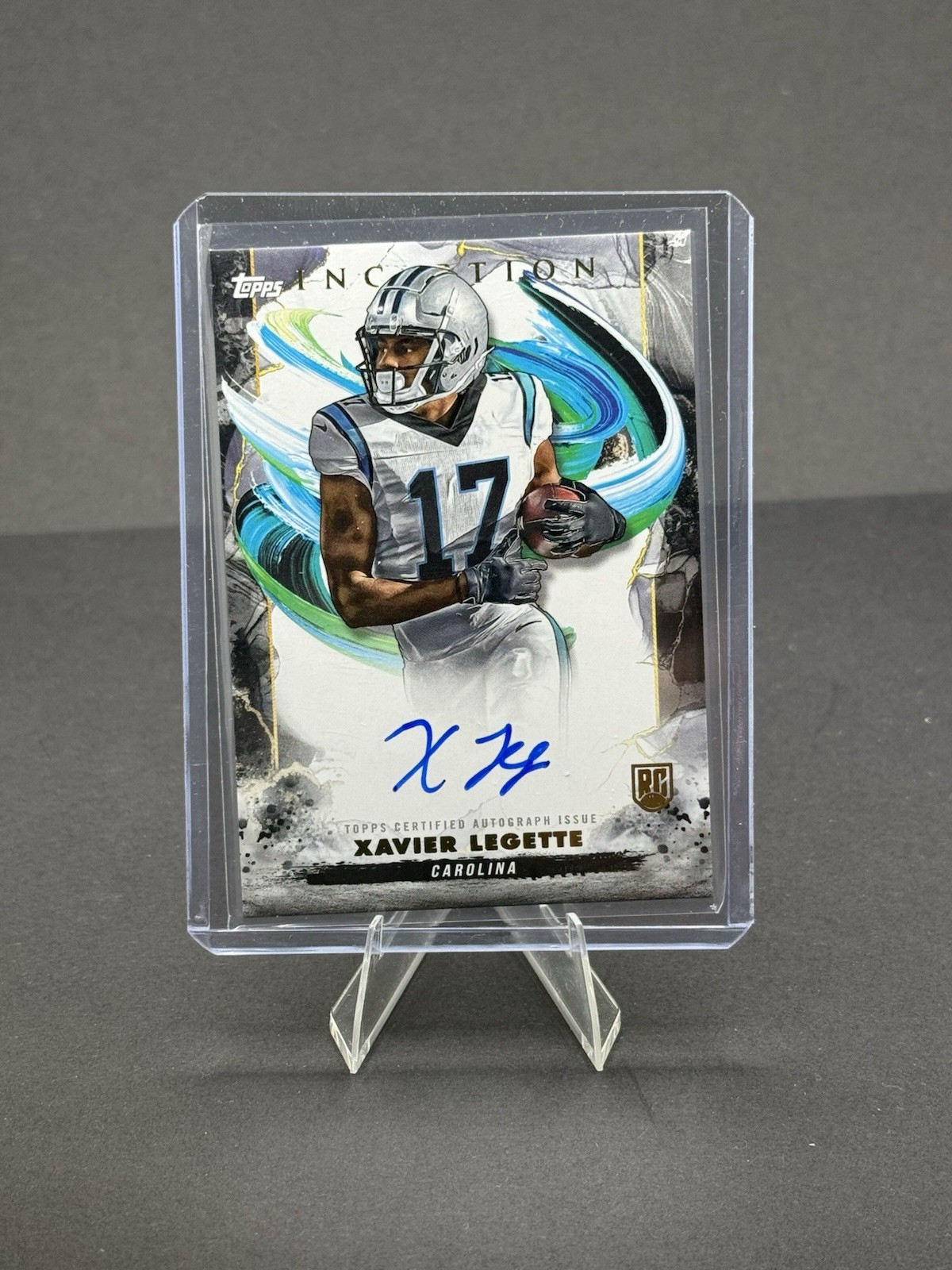 2024 Topps Inception - Rookie Autographs Xavier Legette #RA-XL (AU, RC)