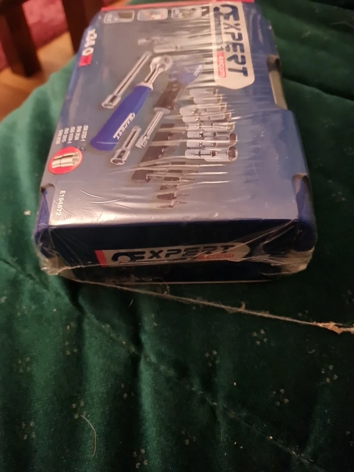 Britool expert 1/4" socket set accessory set 34pc ratchet E194672 rdg - Image 4 of 4