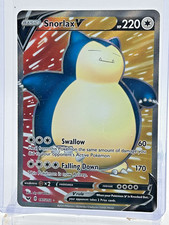 Snorlax V (Full Art) - SWSH01: Sword & Shield Base Set (197/202) Ultra Rare on eBay