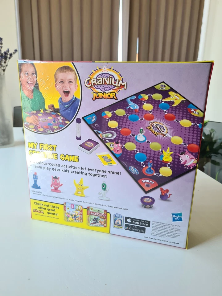 Hasbro Cranium Junior Game New and Sealed, My first creative game, Age 5+ - Image 2 of 4