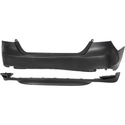 Rear Bumper Cover Fascia For 2018-2024 Toyota Camry Paint to Match 521590X913