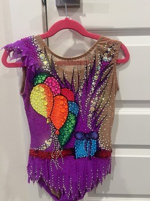 Rhythmic Gymnastics Leotard  Size 135 145 Cm