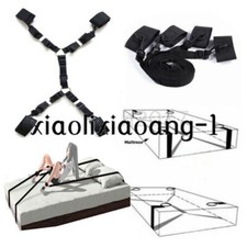 Bed restraint Body Harness Handcuffs Ankle Cuffs For Couples Aids Harness