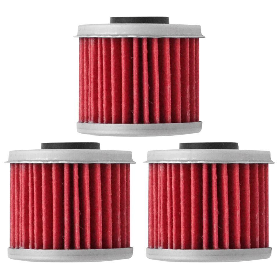 3 Pack Oil Filter for Honda  CRF450R CRF450X CRF450Rx CRF450Rwe 2002 03 04-2025 - Image 4 of 4