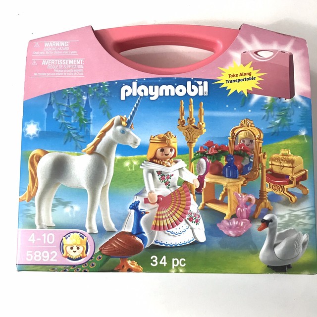 playmobil pink castle