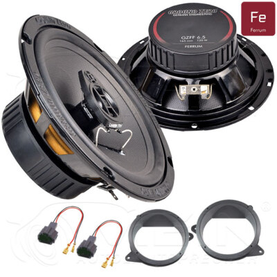 GROUND ZERO LAUTSPRECHER für PEUGEOT 207 SW 2006-2015 Front Vorn Tür 120W #B1M8