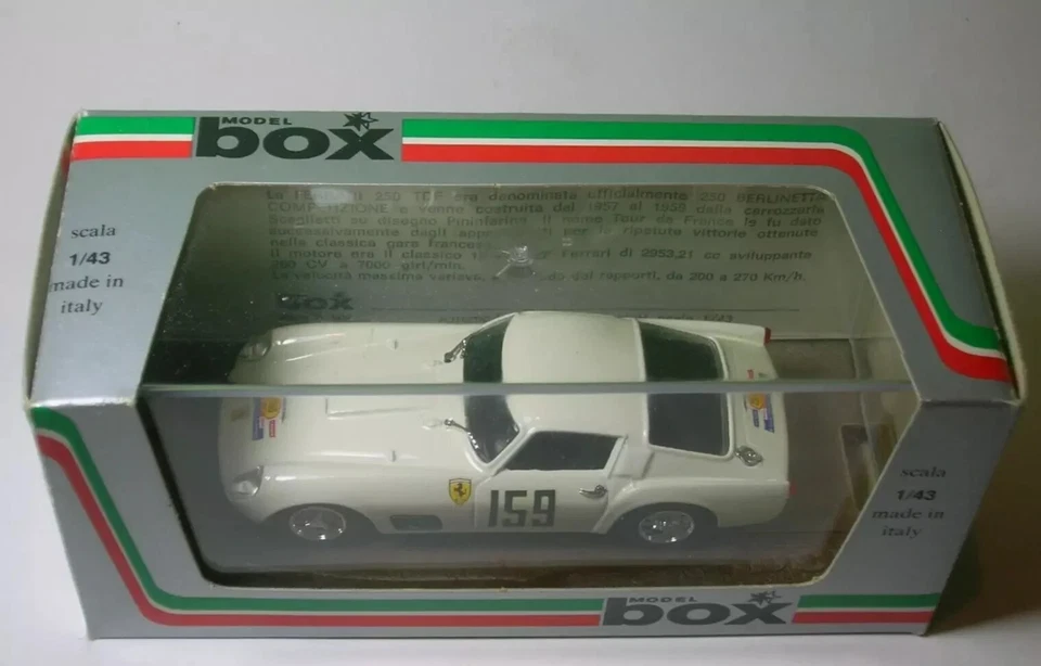 FERRARI 250 tdf rally 1959 1/43 Box Bang Best Berlinetta Competizione 275 - Immagine 2 di 4