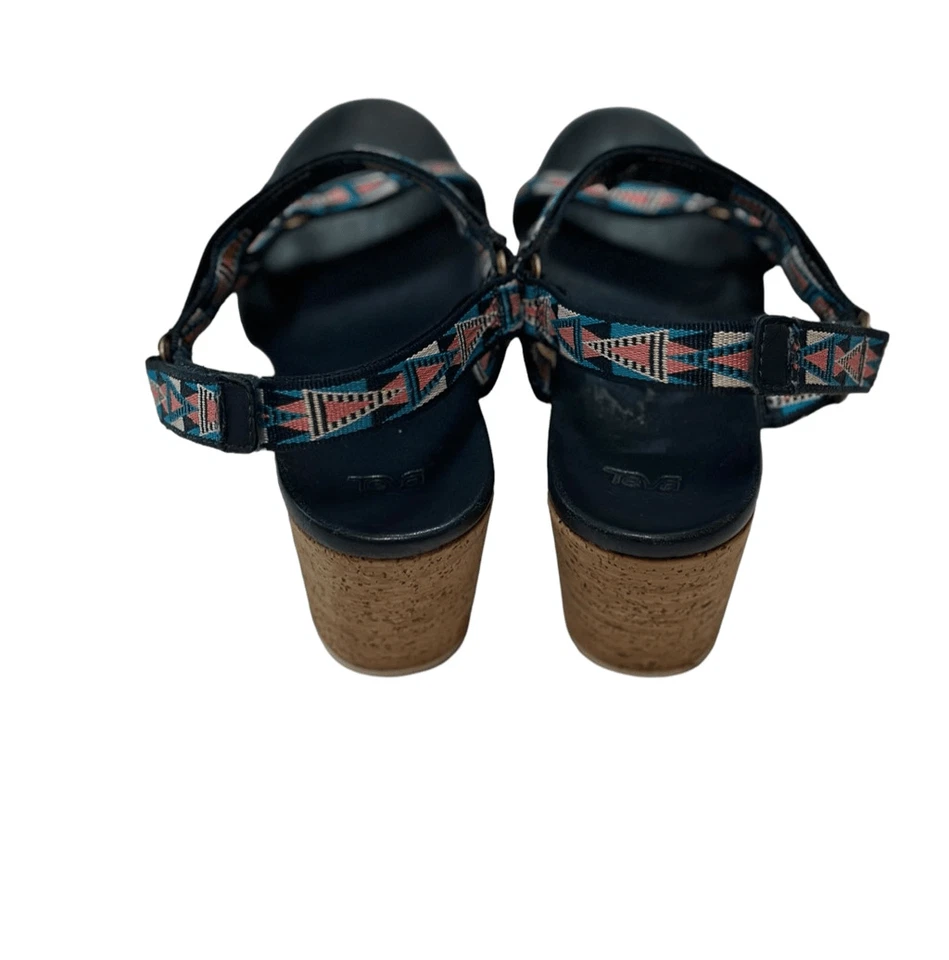 Sandalias universales con cuña de corcho Teva Arrabelle Foto 4 de 4