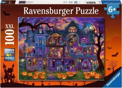 RAVENSBURGER PUZZLE*100 TEILE*MONSTER HOUSE PARTY*NEU+OVP - Bild 1 von 2