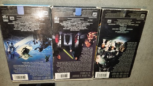 1992 Star Wars Original Trilogy VHS Tape Set (Fox Video) - Picture 5 of 5