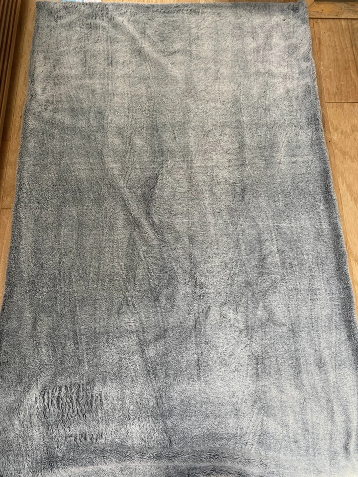 Human Cuddle Dog Bed Includes Washable Fur Cover and Pillow 68x35x12In - Image 2 of 4