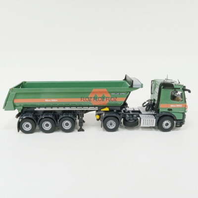 1/50 MercedesBenz Actros Nooteboom・NZG NZG Mercedes-Benz Actros and Arocs SLT + Nooteboom Trailers by