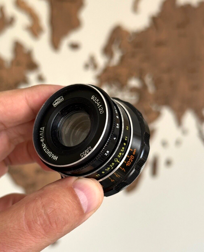 Industar 61L/D Rangefinder USSR portrait lens RF 2,8/55 Leica M39 - Picture 2 of 12