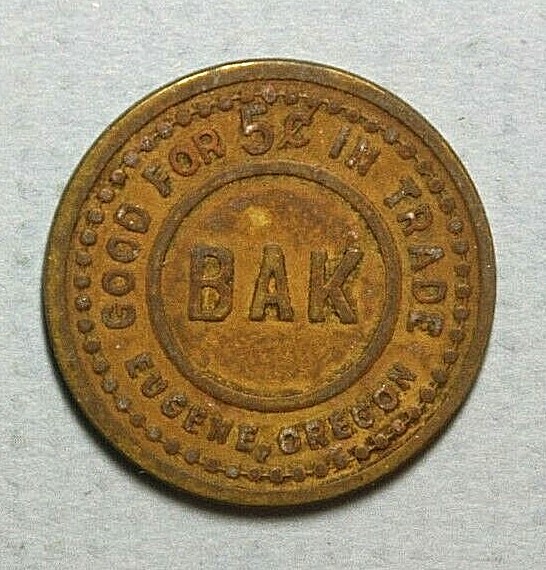 Ficha de 21 mm de latón comercial Eugene Oregon BAK bueno para 5c
