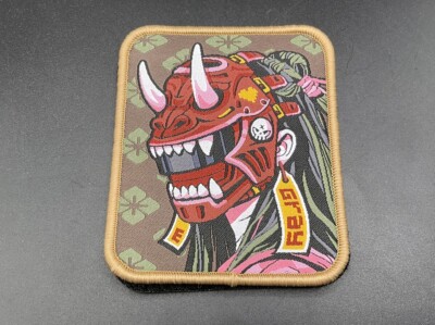 Castle x Grayscale CxG Madz Creationz Collab Set B Masked Samurai Gal EDC Patch