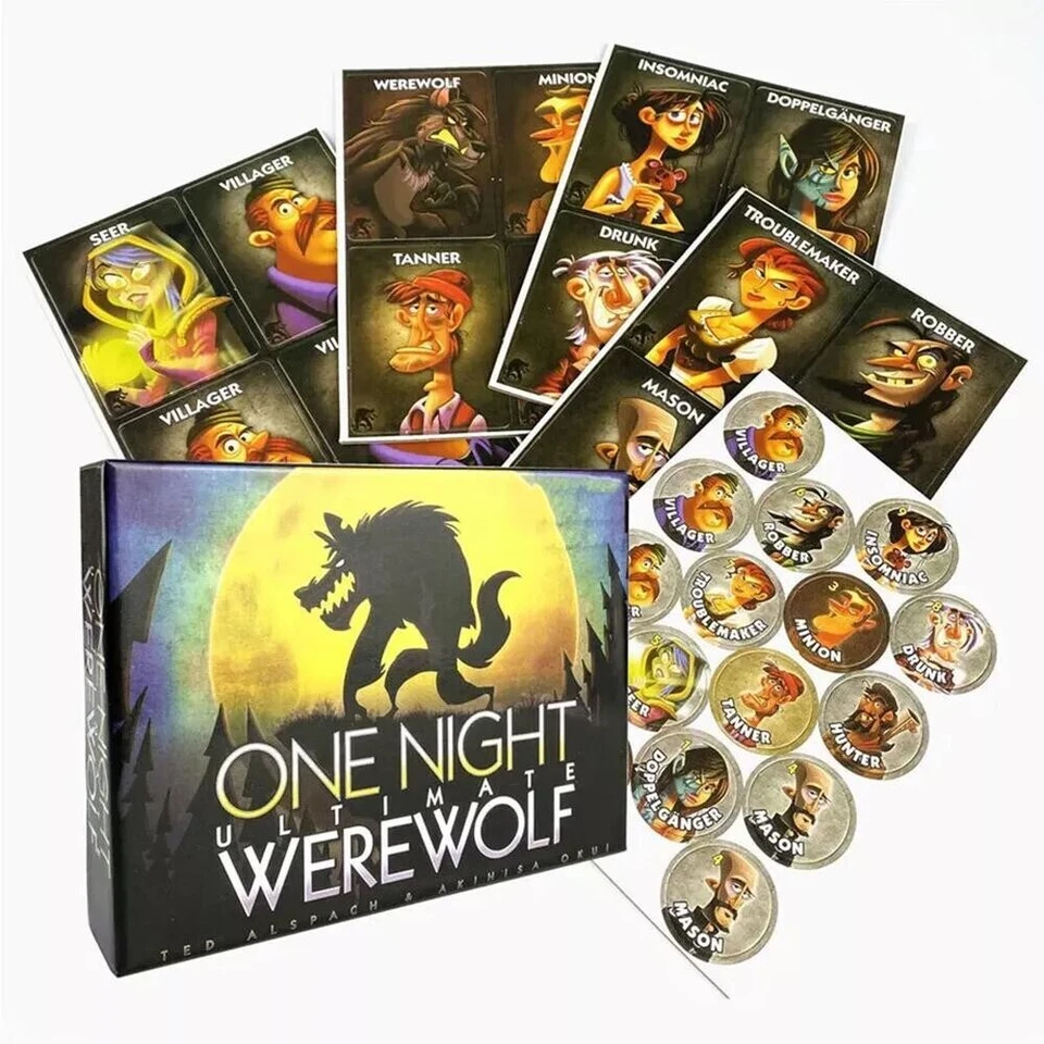 One Night Ultimate Werewolf - Board Game & Sealed Gift - Image 2 of 4