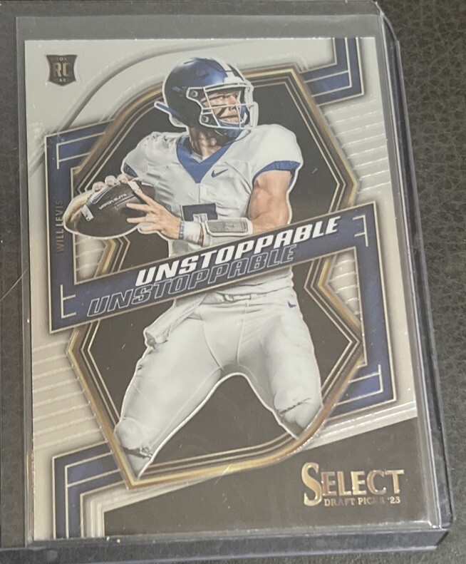 Will Levis 2023 Select Draft Picks Unstoppable Prizm #UN-3 Tennessee Titans 
