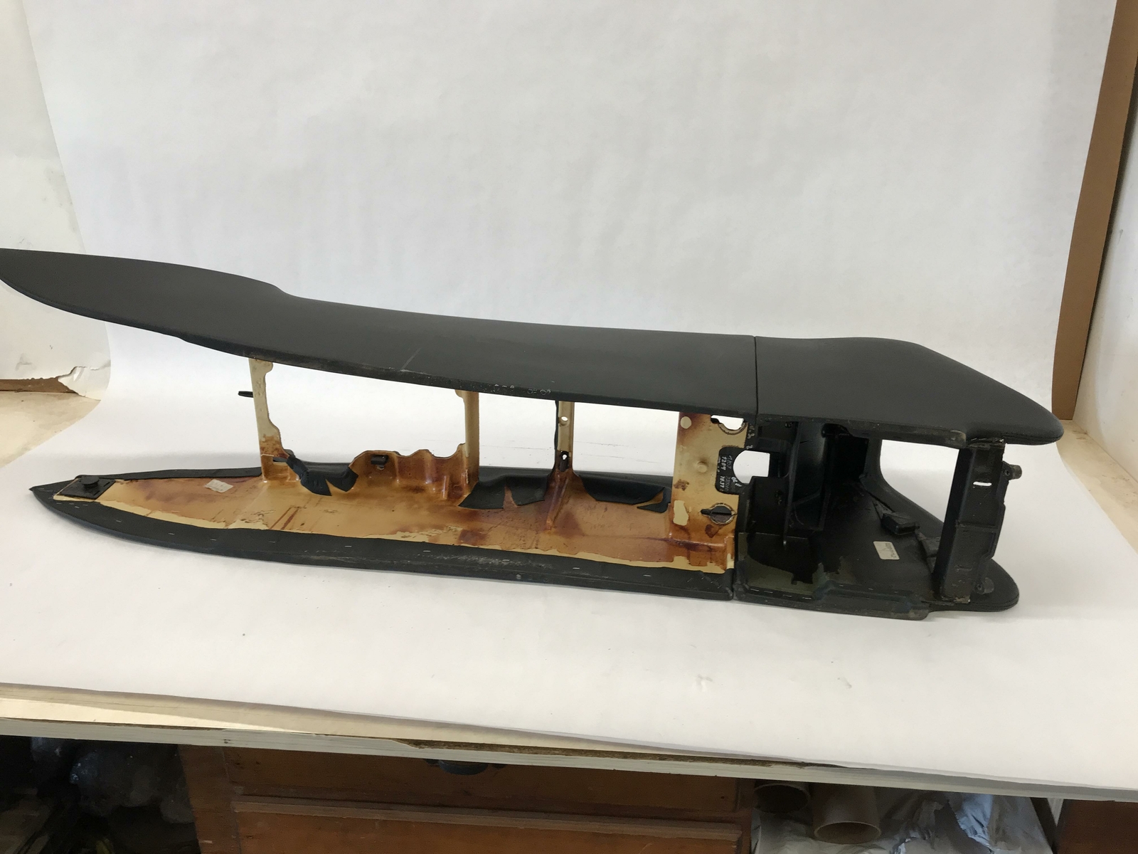 06 07 08 BENTLEY CONTINENTAL FLYING SPUR CENTER CONSOLE ARMREST LOWER 3w0863305c
