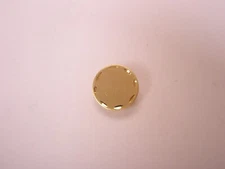 Engraved Matte Finish Gold Plated Quality Vintage Tie Tack Lapel Pin v12