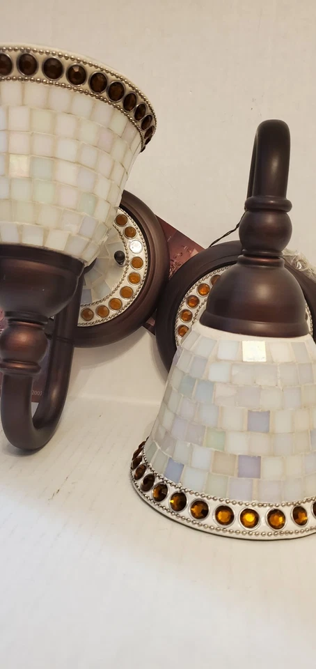 Par de apliques ligeros Minka Lavery - bronce Foto 4 de 4