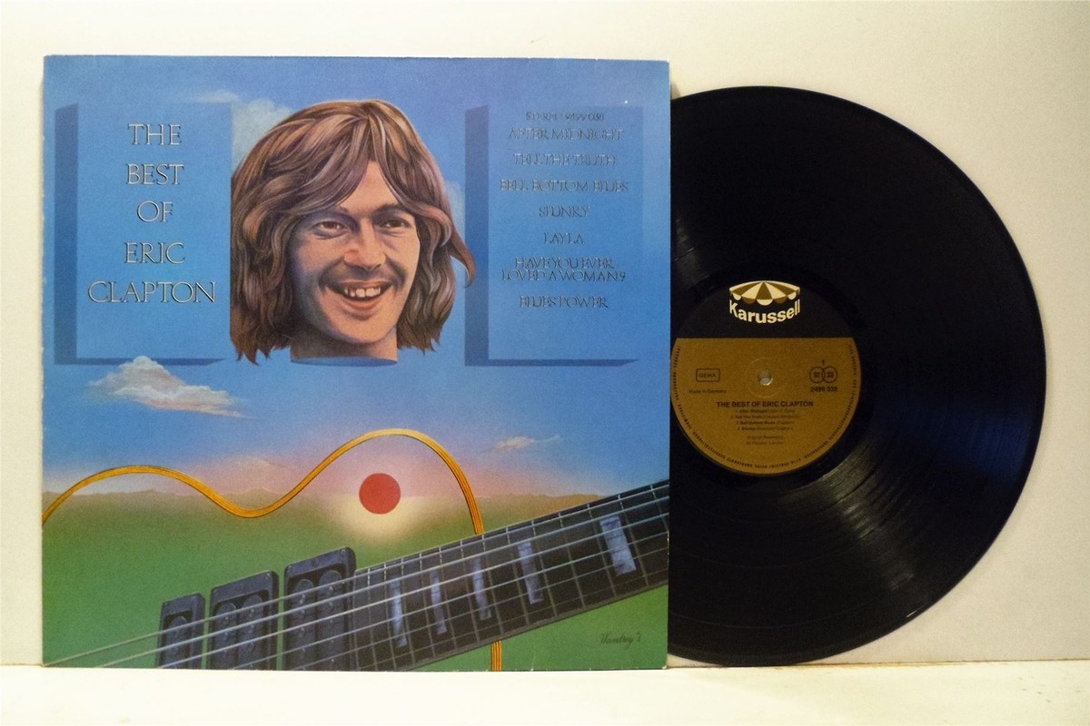 ERIC CLAPTON the best of LP EX+/VG+, 2499 038, vinyl, compilation, blues rock ERIC CLAPTON the best of LP EX+/VG+, 2499 038, vinyl, compilation, blues rock