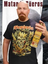 BRUJERIA El Patron Del Reventon XL T-Shirt SHORT SLEEVE Esto Es Brujeria SKULL