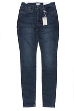 Good American GOOD LEGS LONG SKINNY JEANS GL873T BLUE004 Size 10/30 Inseam 35"