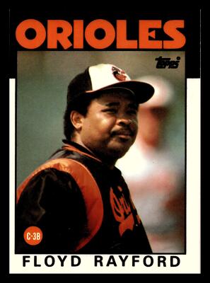 1986 Topps Tiffany Floyd Rayford #623 Print Run 5,000 Near Mint NM