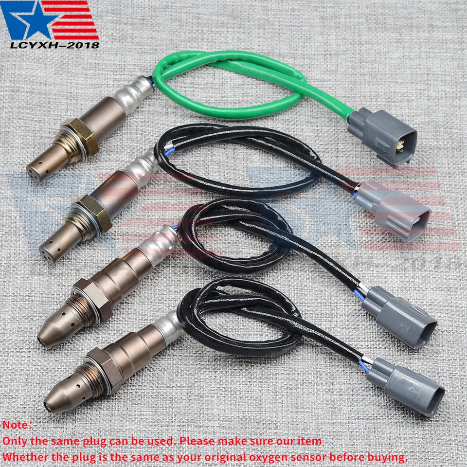 4x Sensor de oxígeno para Toyota Tacoma 2016-2022 3,5 L transmisión automática. 234-9140 234-8001 Foto 2 de 4