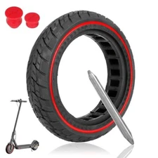 ulip 81/2 * 2 Solid Scooter Tire 8.5 inch Rubber Tire 50/75-6.1 Front and Rea...