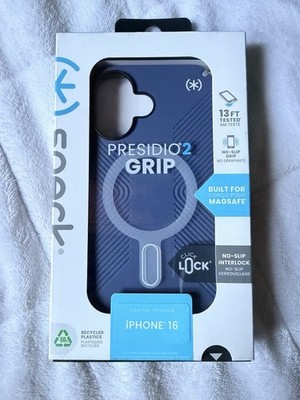 Speck Speck Presidio2 Grip MagSafe Case iPhone 16 Blue