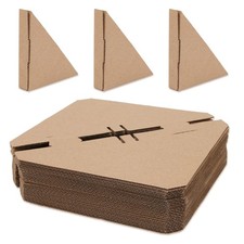 50 Pack Cardboard Corner Protectors 3.93" Side Length 0.66" ID