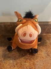 Disney The Lion King  Pumbaa  the Warthog Plush Toy Just Play