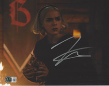 KIERNAN SHIPKA SIGNED CHILLING ADVENTURES OF SABRINA 8x10 PHOTO B TV BECKETT COA