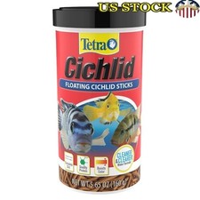 Floating Cichlid Pellets Fish Food Nutritional Diet ProCare Formula 5.65oz New