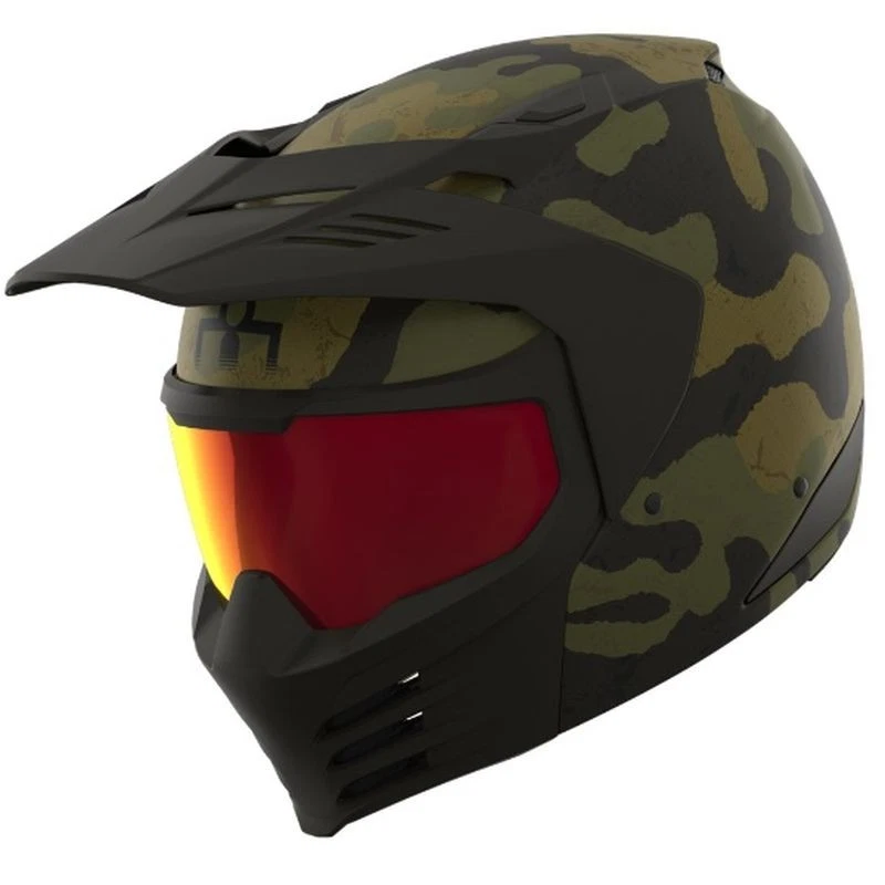 Casco de motocicleta Icon Elsinore Full Face modular calle/aventura turismo Foto 4 de 4