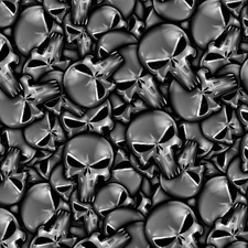 Punisher 27 - 18"x46" Hydrographic Film Hydro Dipping