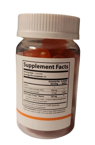 Vital Grow XL Gummies NO2 Booster Advanced Nitric Oxide Formula Mens Supp 11/28 - Picture 14 of 15