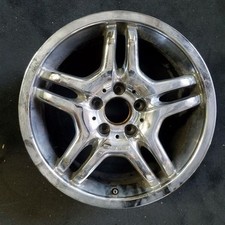 Front Mercedes-benz Chrome Clk63 Amg Clk350 Clk550 Oem Wheel 17 Factory 65390 Front Mercedes-benz Chrome Clk63 Amg Clk350 Clk550 Oem Wheel 17 Factory 65390