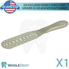 Double-Sided Flat Laser Grinder Without Rubber 2.5x5.0cm Foot Care Tool