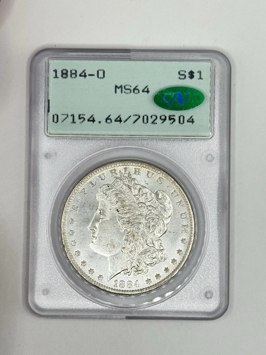 MS 64 Graded 1884 Year Morgan US Dollars (1878-1921) for sale | eBay