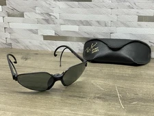 B&L Ray-Ban W1736 Sport Series 1 Black Chromax Bikers Wrap Sunglasses *READ