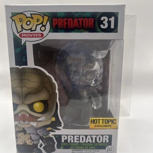 Funko Pop! Predator #31 Translucent Hot Topic Exc. (Damaged Box) w/ Protector
