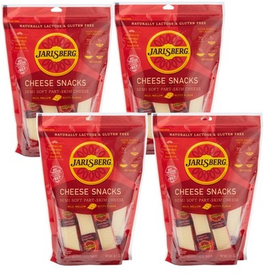 Jarlsberg Cheese Snacks, 10.5 oz | Individually Wrapped Semi-Soft Cheese |...