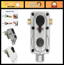 2-Stage Auto Changeover LP Propane Gas Regulator for RVs, Vans, Trailers - No Pi